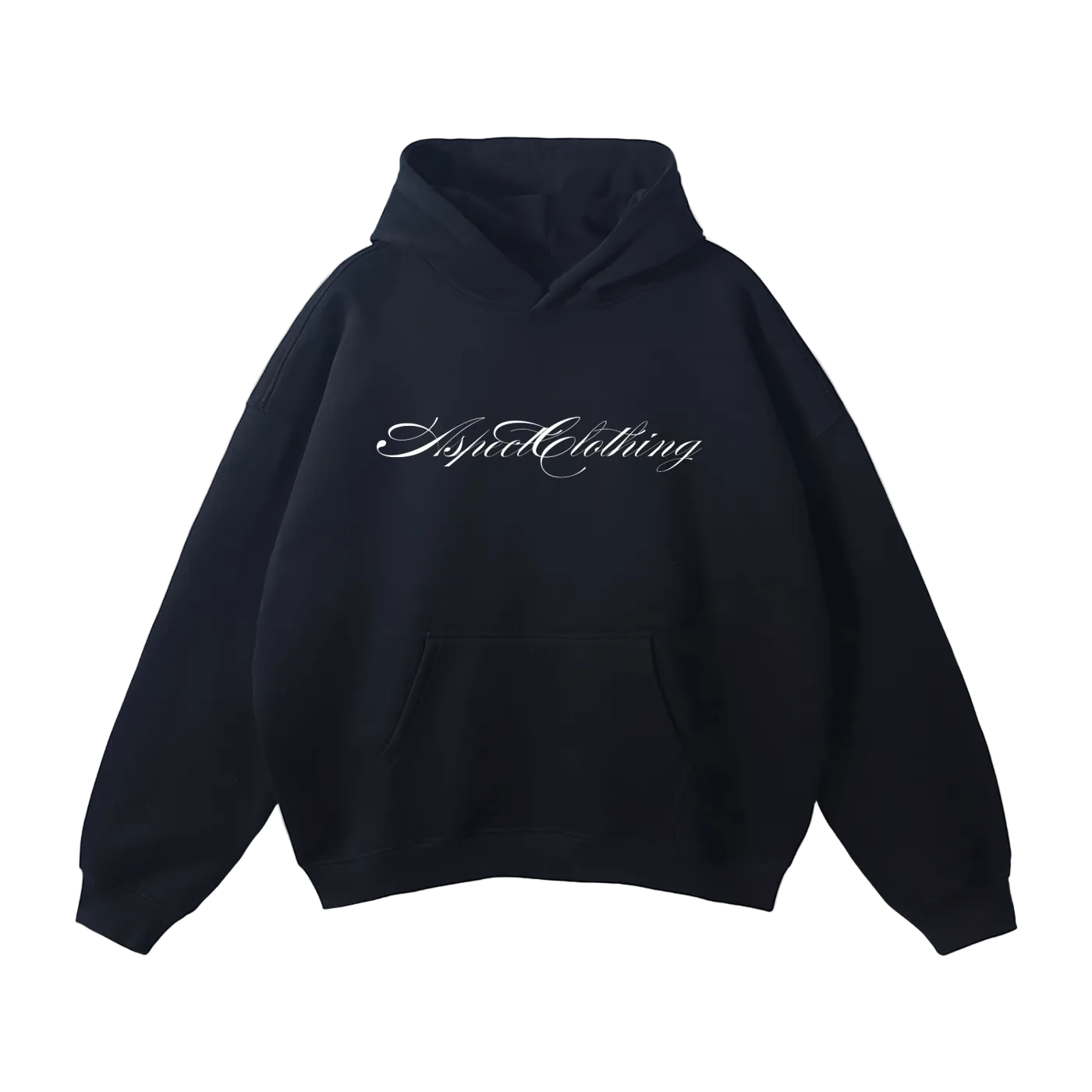 Aspect "Stay Real" Black Hoodie 011 Limited Time
